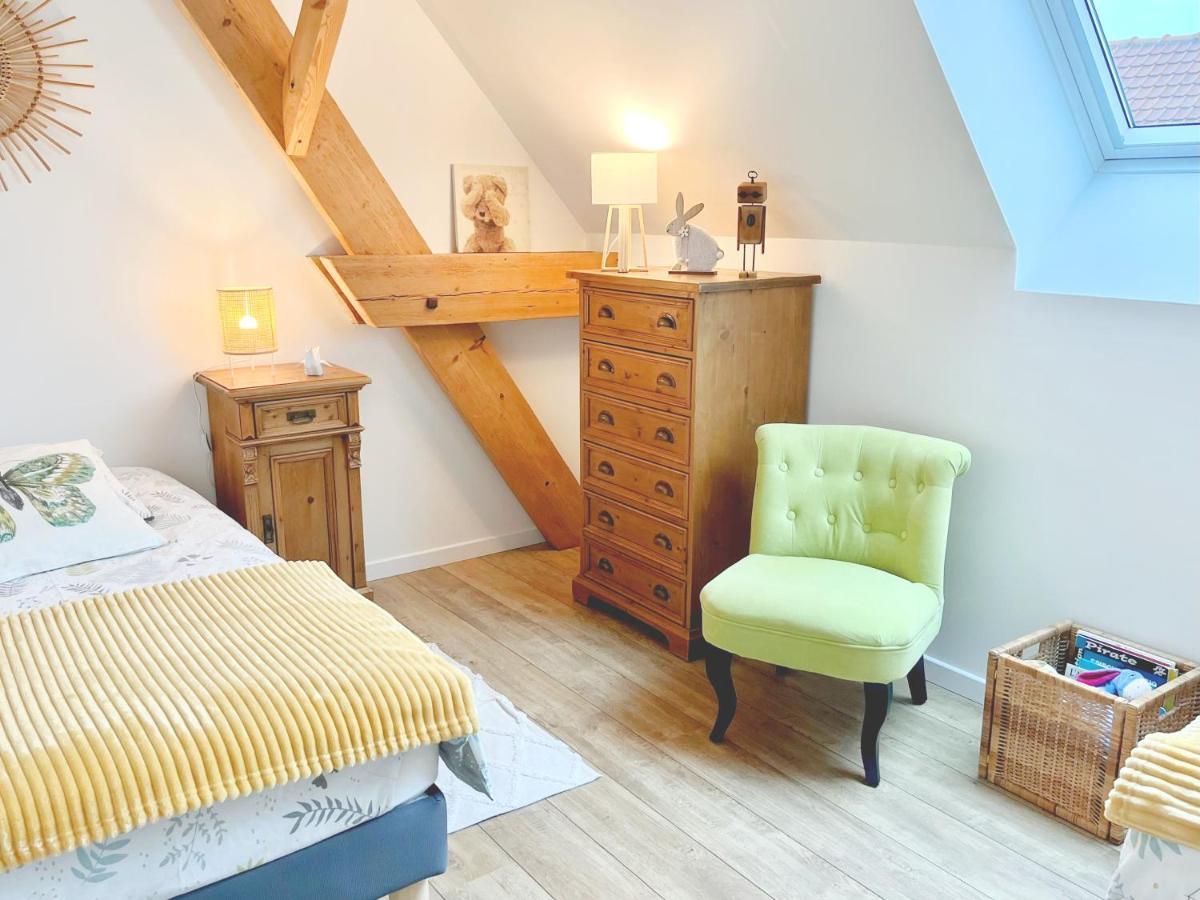 Bed and Breakfast Aux 2 Girouettes Merville  Exterior foto